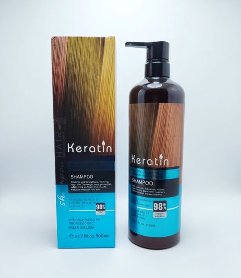 Saç üçün şampun Keratin, 900 ml — Bakı