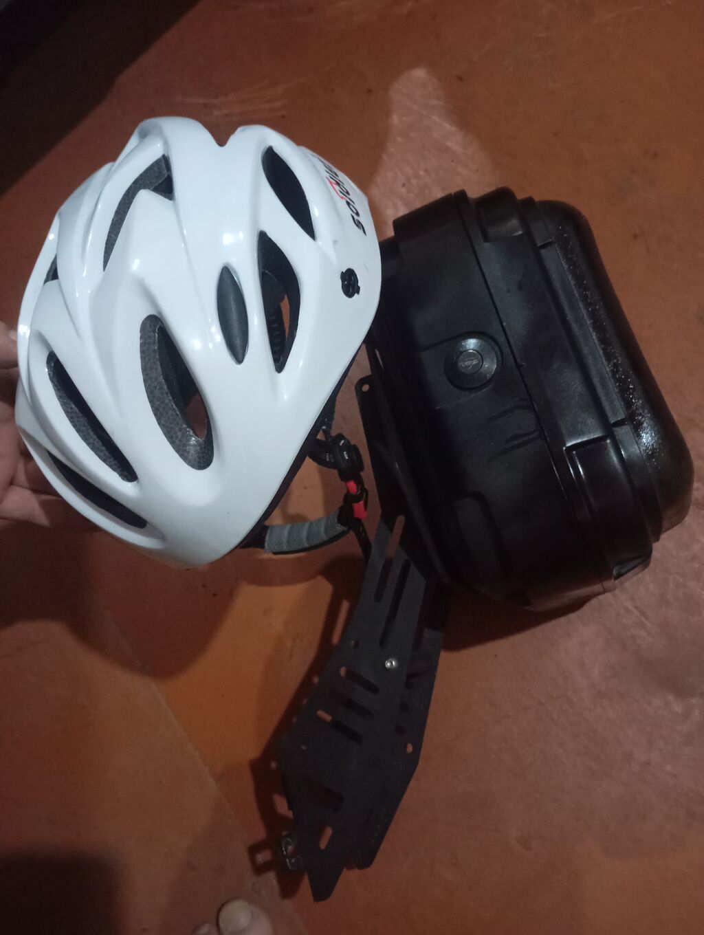 Velosiped dəsti: “S-Works” üslublu ventilyasiyalı kask + arxa baqaj — Ehtiyat hissələri və aksesuarlar, Digah (7)