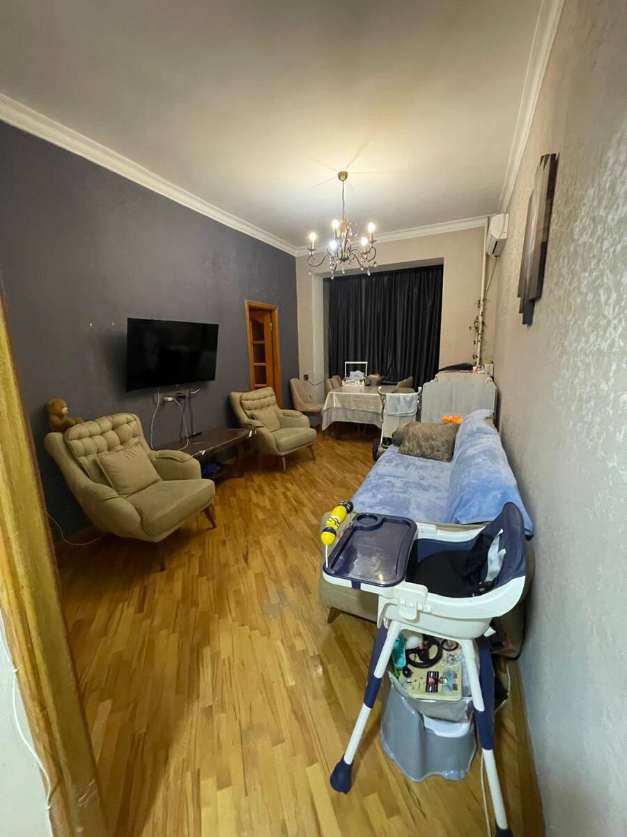 Satılır 2 otaqlı köhnə tikili 45 m² — Mənzil, Bakı (7)