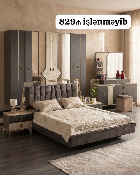 İkinəfərlik çarpayı, Dolab, Termo, Tumba, Yeni — Bakı