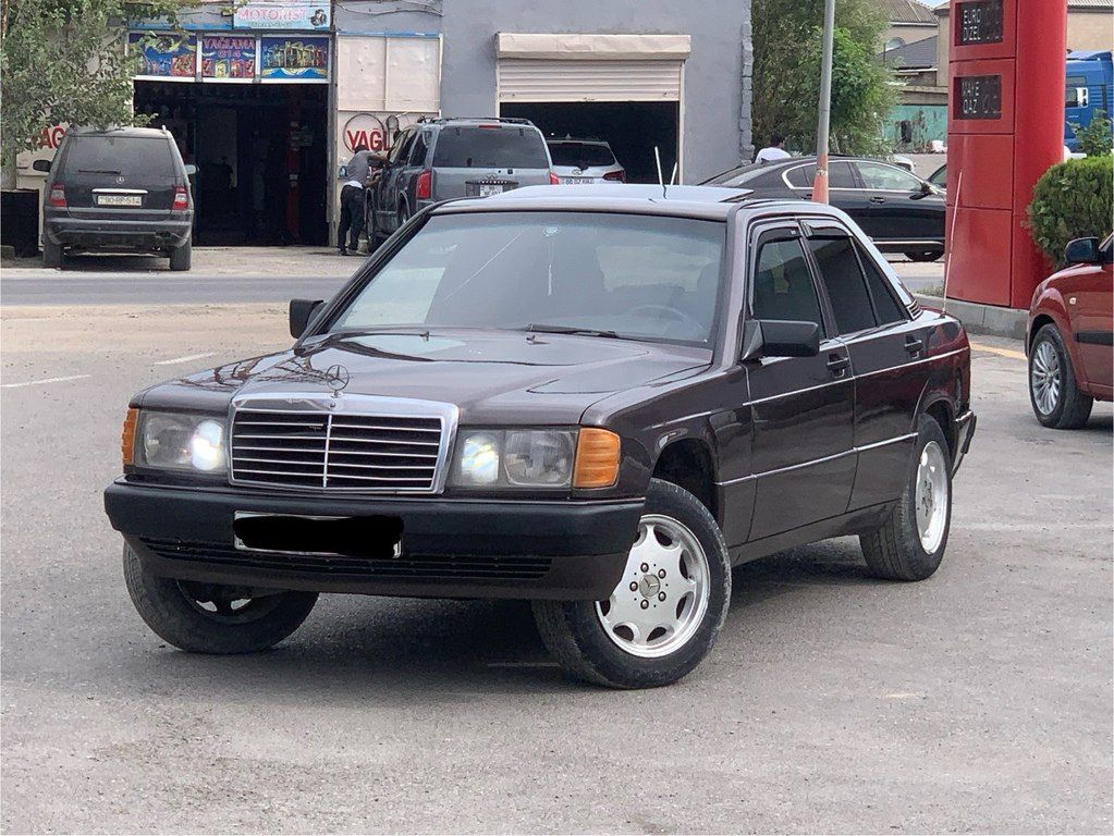 Mercedes 190, 2.0 L, 1992 il, 258 000 km — Avtomobillər, Sumqayıt (5)