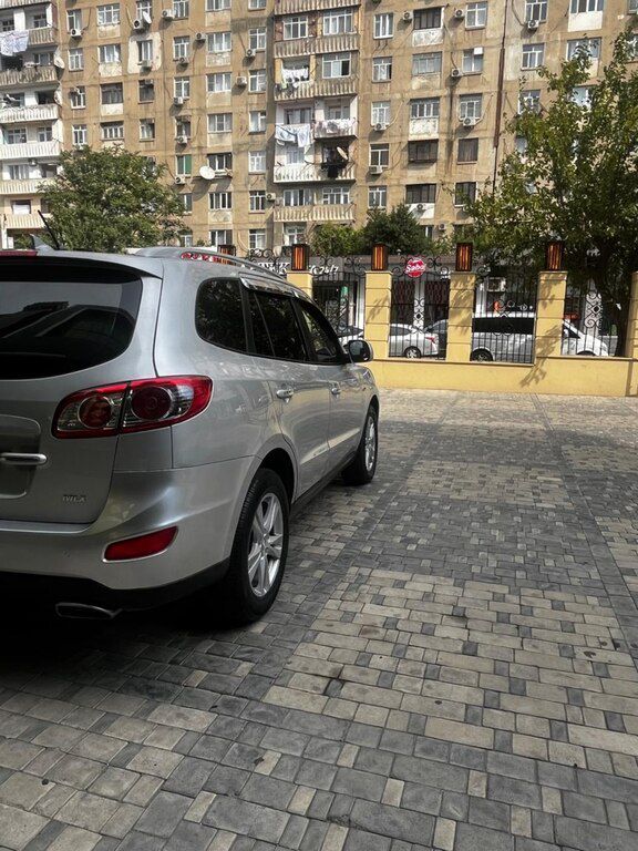 Hyundai Santa Fe, 2.2 L, 2009 il, 221 000 km — Avtomobillər, Bakı (10)