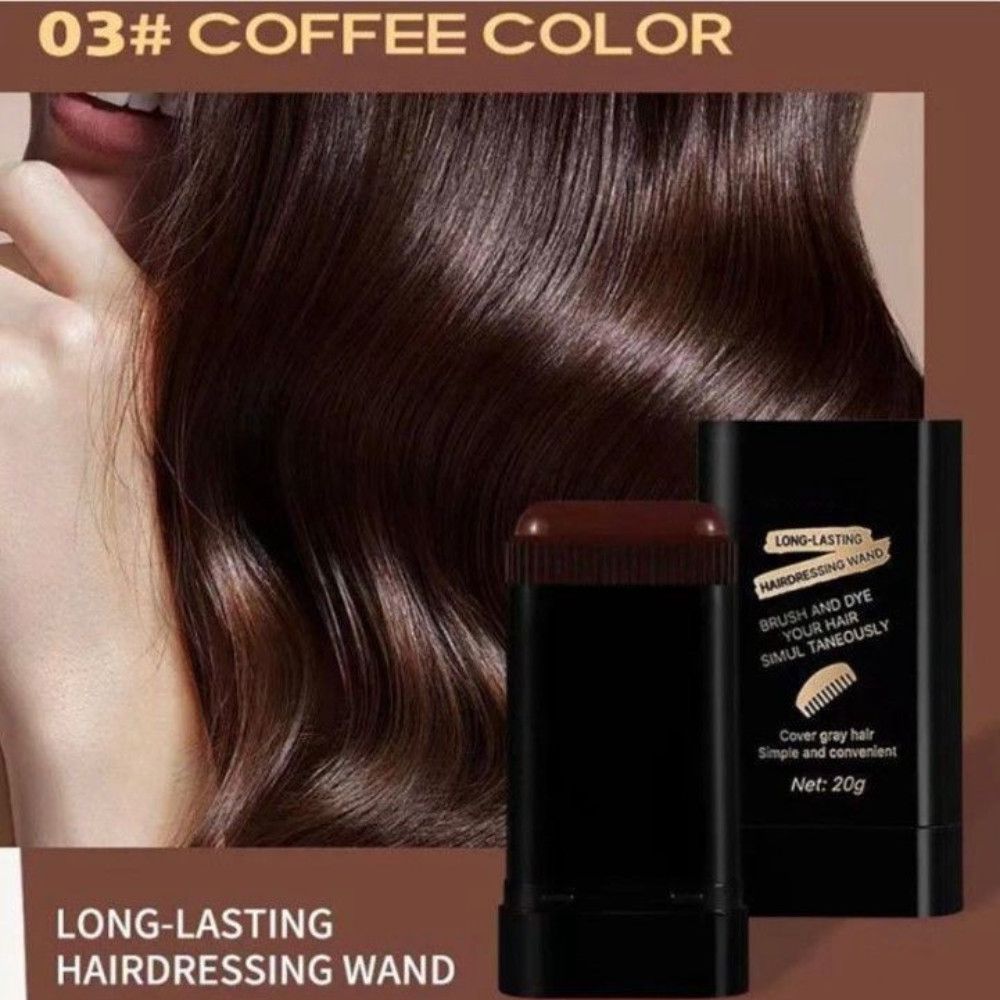 Tonlaşdırıcı stik Dexe Cover Gray hair Comb 03 Coffee 20 q — Mallar, Bakı (3)