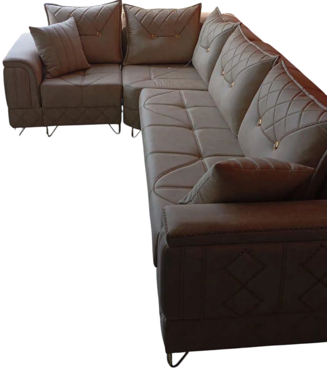 Künclü divan YM-7, krem, 300x200 sm — Divanlər, Bakı