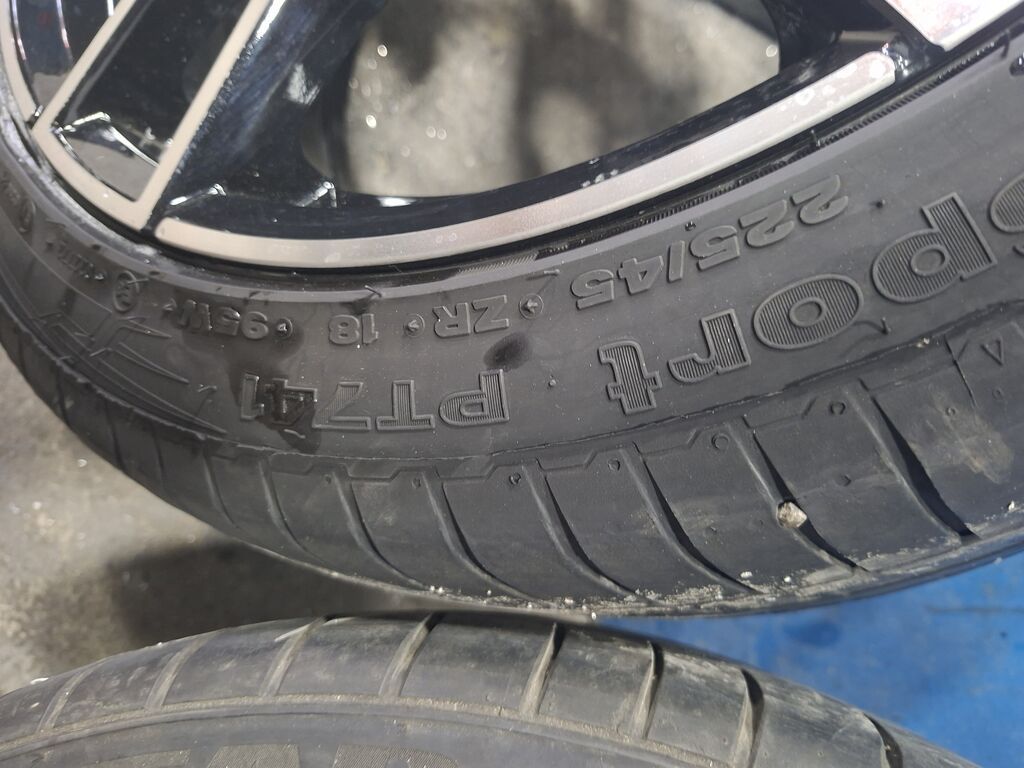 BMW orijinal təkər diskləri və şin dəsti - Komplekt: 4 ədəd yüngül — Diskləri, Bakı (2)