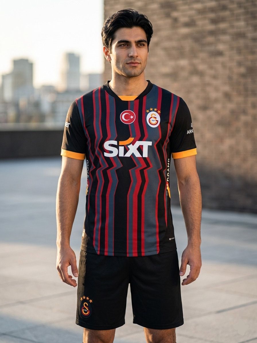 İdman kostyumu azarkeşlər üçün VZYN097 Galatasaray SK 2024/25, poliester, rəngbərəng, ölçü L — Mallar, Bakı (2)