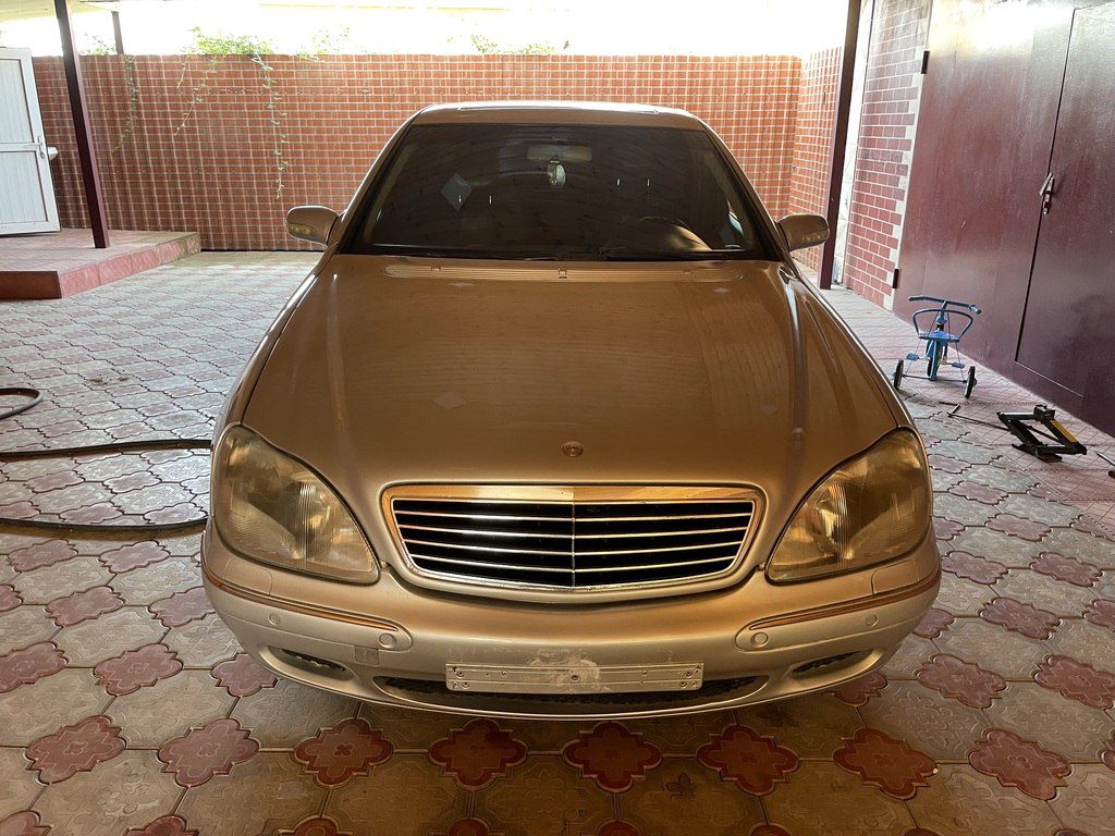 Mercedes S 320, 3.2 L, 2000 il, 372 000 km — Avtomobillər, Masallı