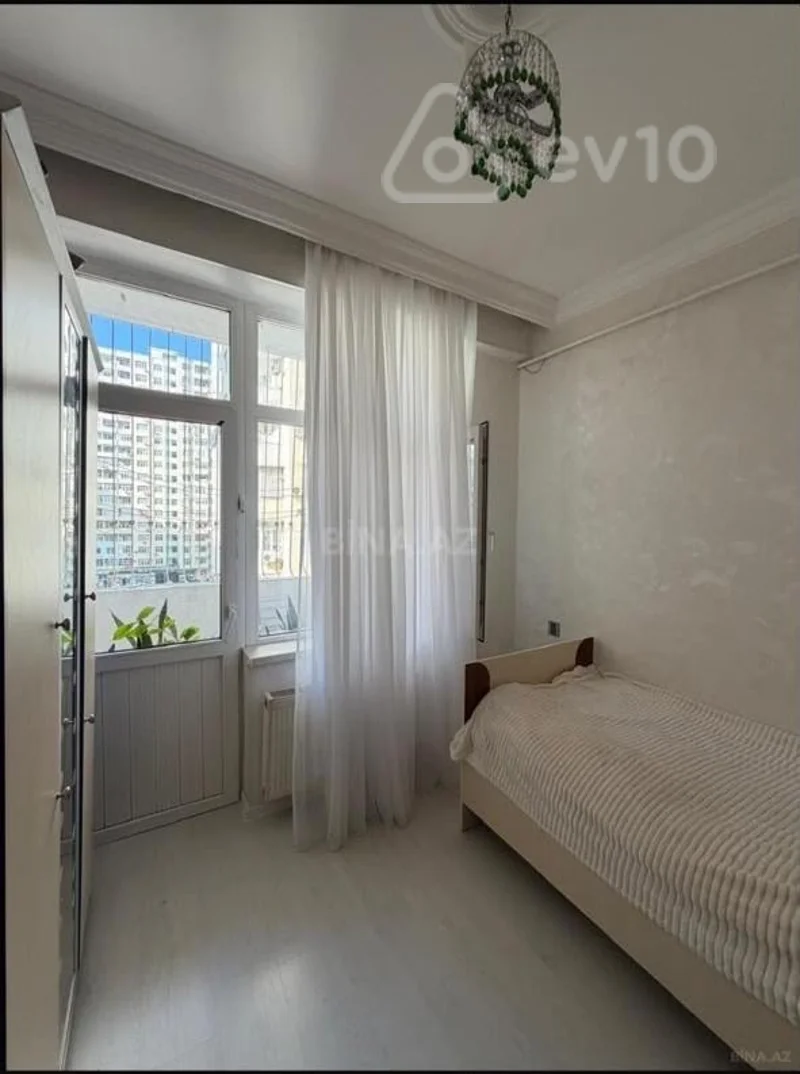 3 otaqlı mənzil, 87 m², Məhəmməd Hadi 29/44 — Mənzil, Bakı (6)