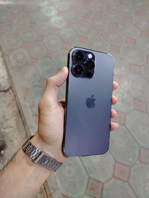 IPhone 14 Pro Max, 128 GB, Deep Purple, Zəmanət, Face ID, Sənədlərlə — Mingəçevir