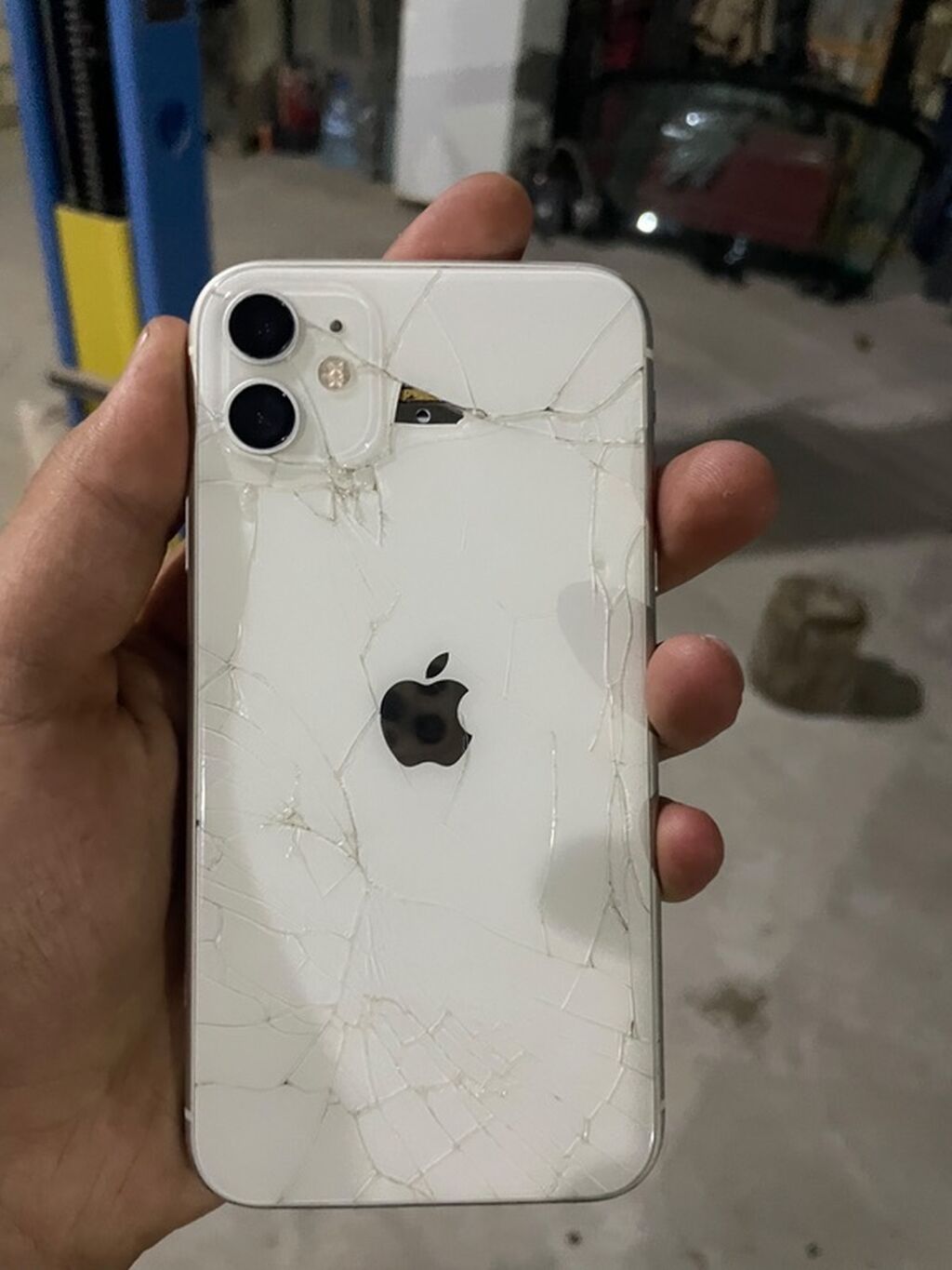 IPhone 11, Ağ, Face ID — Apple iPhone, Ağcabədi (3)