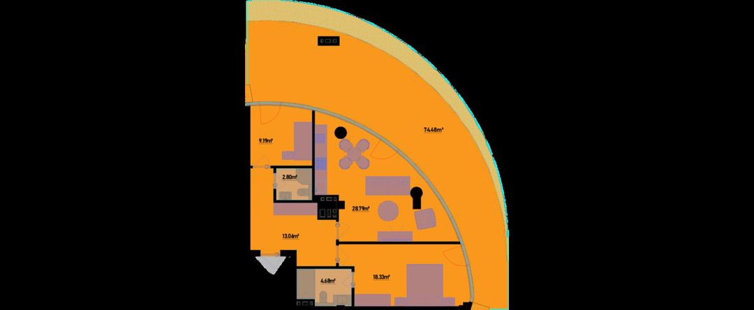 Satılır 3 otaqlı yeni tikili 162.8 m² — Mənzil, Bakı (6)