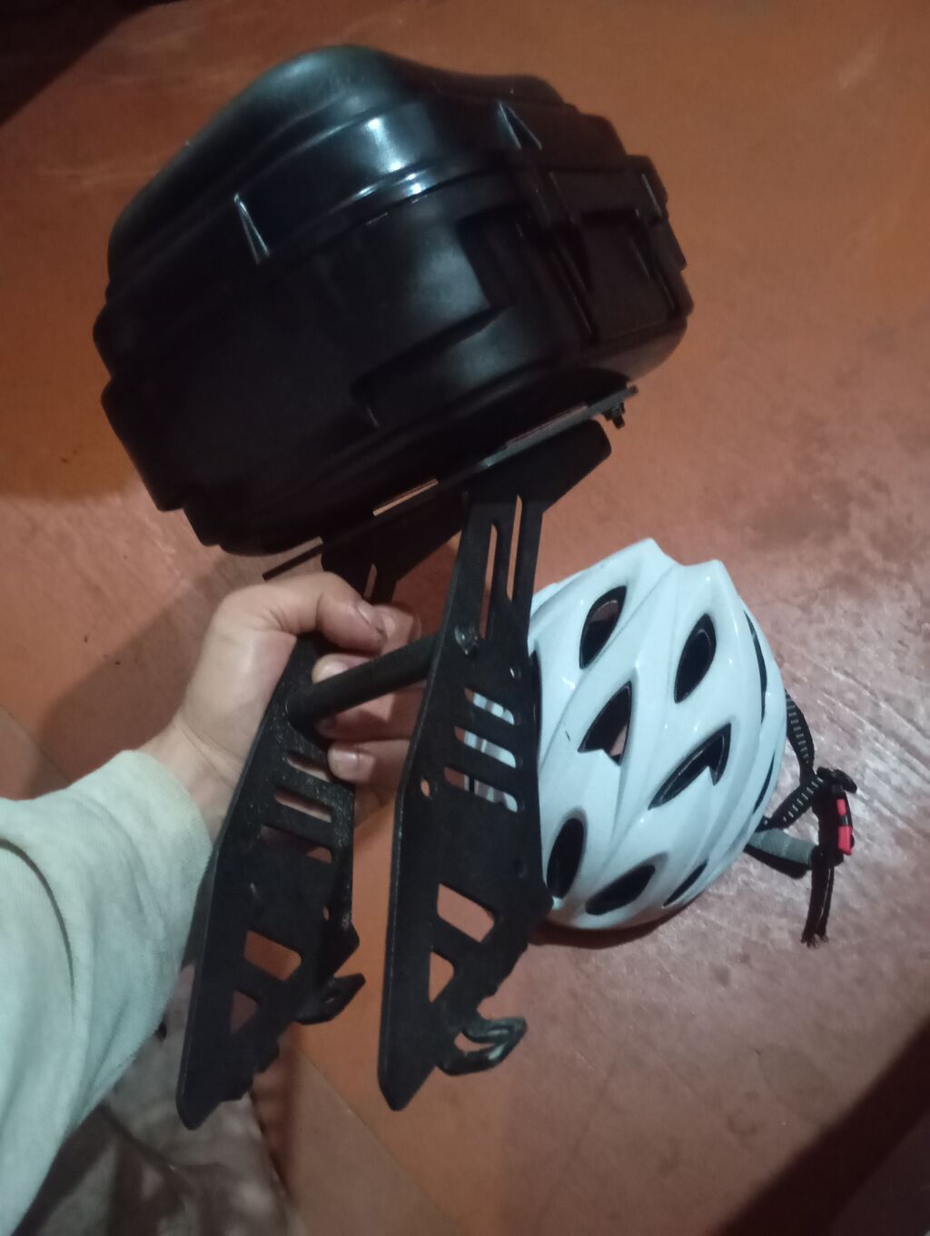 Velosiped dəsti: “S-Works” üslublu ventilyasiyalı kask + arxa baqaj — Ehtiyat hissələri və aksesuarlar, Digah (4)