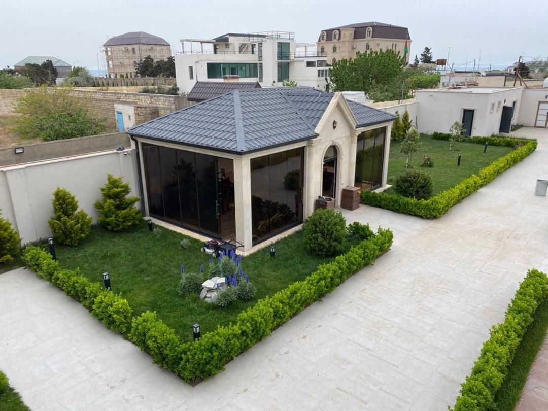 İcarəyə verilir 5 otaqlı həyət evi/bağ evi 400 m² — Ev, villa, Bakı (7)
