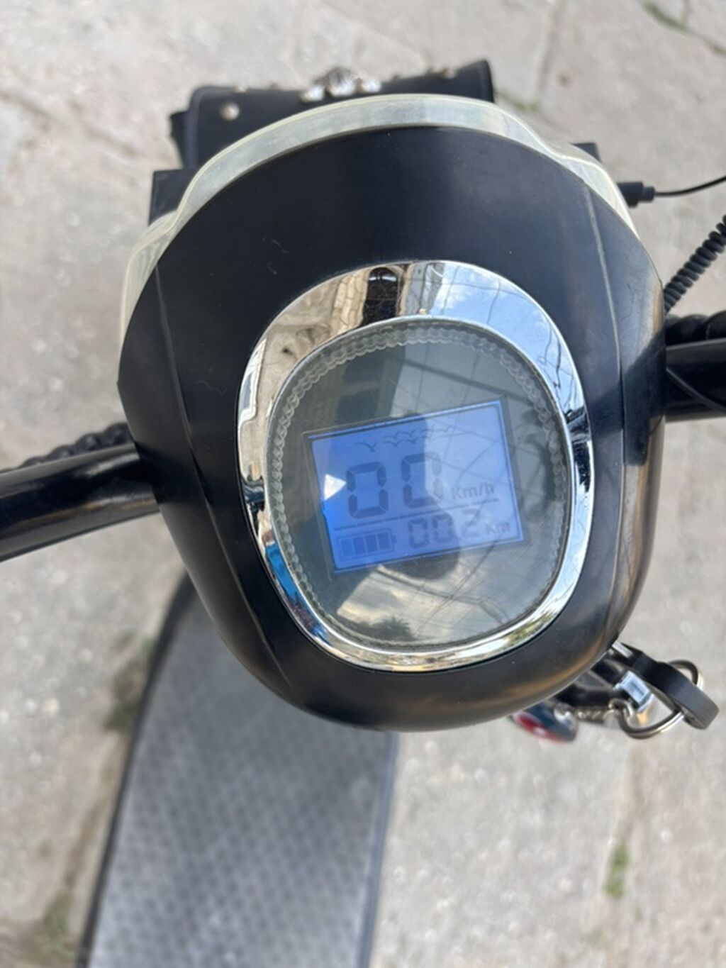 Elektrik “chopper” tipli skuter Sakit, qənaətcil və gündəlik istifadə — Mopedlər və skuterlər, Digah (4)