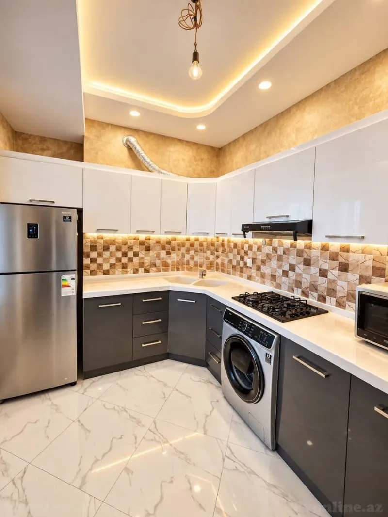 Kirayə verilir 2 otaqlı Mənzil Yeni tikili 80 m² Bakı, Xətai r., Əhmədli m — Mənzil, Bakı (5)