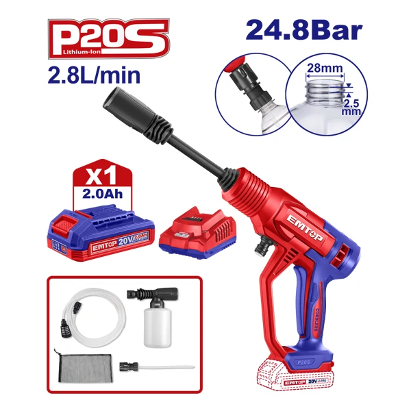 Cordless pressure washer ELPW20362 — OnMaster — Təmir və tikinti
