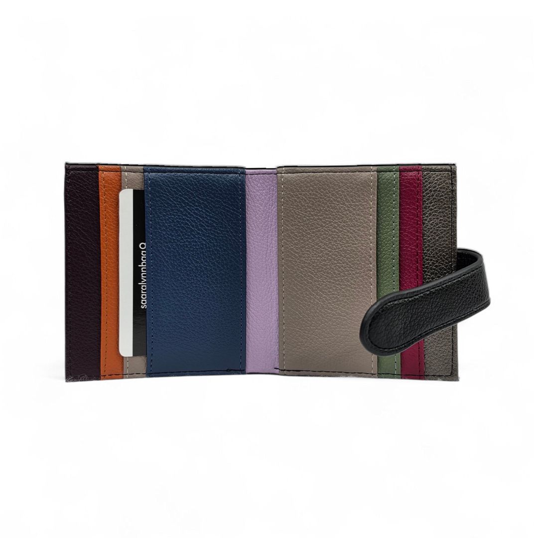 Portmone Saralyn, Qara, Poliuretan, 10 sm — Mallar, Bakı (2)