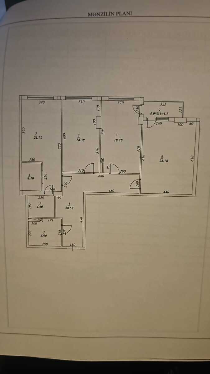 Satılır 2 otaqlı yeni tikili 114 m² — Mənzil, Bakı (2)