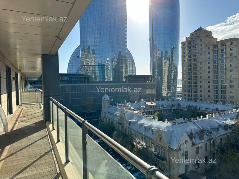 Kirayə 3 otaqlı Bina evi menzil (Yeni tikili), 185 m², Səbail rayonu — Mənzil, Bakı (2)
