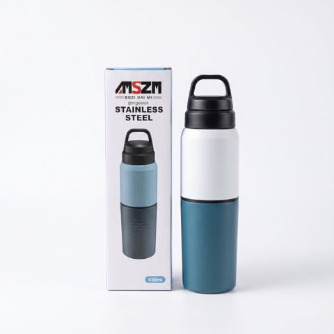 Termos 10572, paslanmayan polad, göy, 550 ml — Bakı