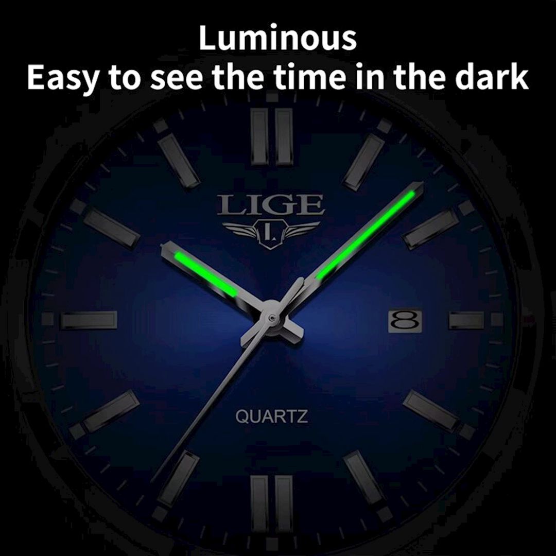 Qol saatı Lige LG153SB Silver/Blue — Mallar, Bakı (3)