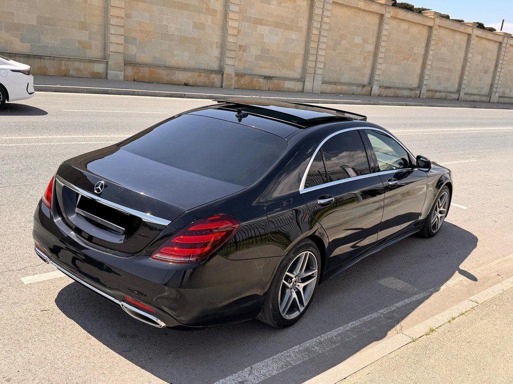 Mercedes S 450, 3.0 L, 2018 il, 242 000 km — Avtomobillər, Bakı (10)