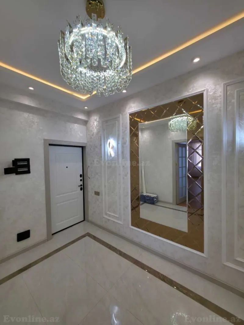 Satılır 3 otaqlı Mənzil Yeni tikili 121 m² Bakı, Nizami r., Xalqlar Dostluğu m — Mənzil, Bakı (7)