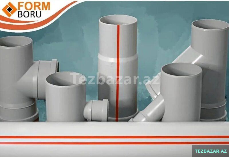 Plastik borular — Pəncərələr, qapılar, balkonlar, Bakı (7)