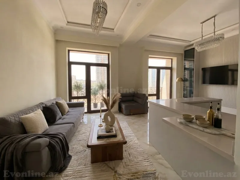 Satılır 4 otaqlı Mənzil Yeni tikili 121.3 m² Bakı, Xətai r., Ağ şəhər — Mənzil, Bakı (2)