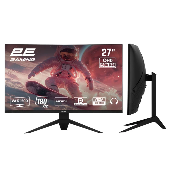 2E G2725BV 27" Gaming Monitor 2E-G2725BV-01.UA — Mallar, Bakı