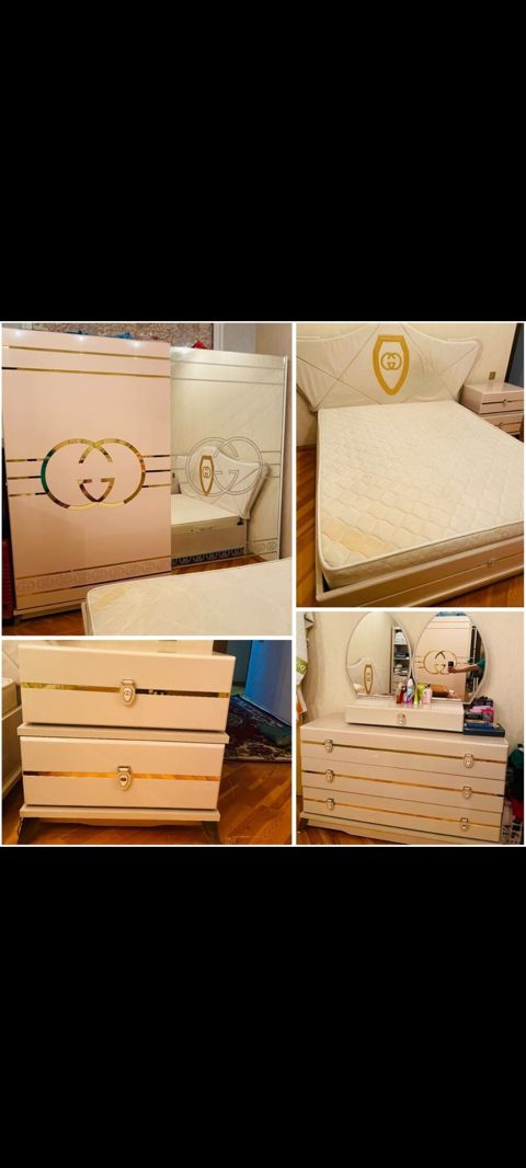 İkinəfərlik çarpayı, Dolab, Komod, Termo, İşlənmiş — NL yeni mebeller alemi — Bedroom furniture sets