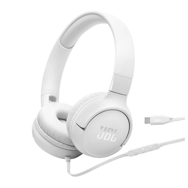 JBL Tune 520C Usb-c wired White JBLT520CWHT — Bakı