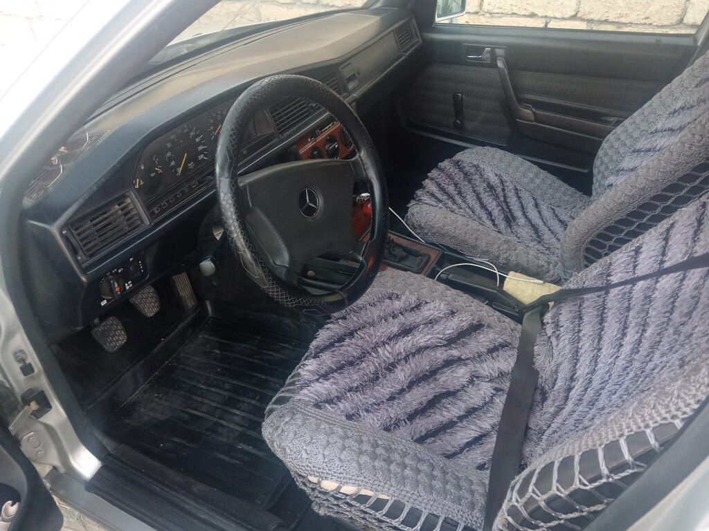 Mercedes 190, 2.0 L, 1992 il, 653 534 km 77-CX-473 — Avtomobillər, İmişli (6)