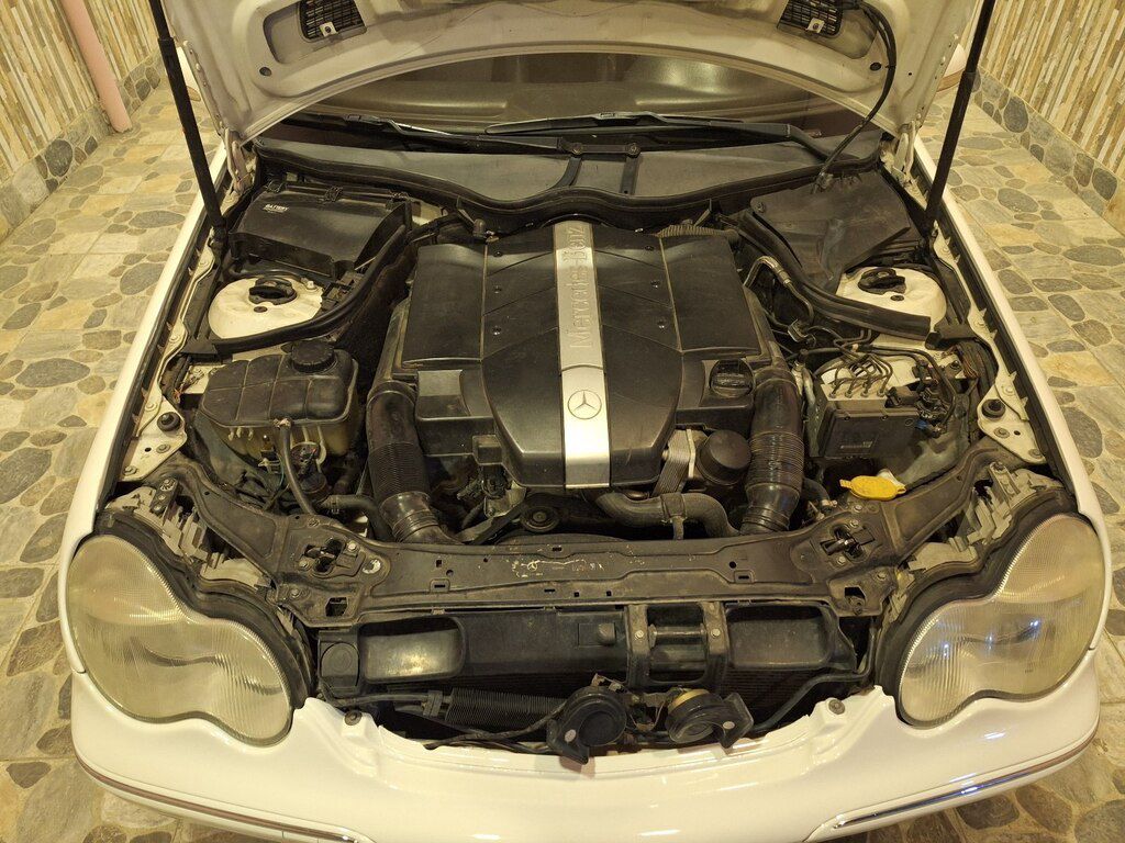 Mercedes C 240, 2.6 L, 2003 il, 256 380 km 00-ID-065 — Avtomobillər, Gəncə (7)