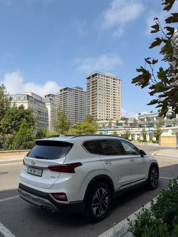 Hyundai Santa Fe, 2.0 L, 2018 il, 156 000 km 88-DH-131 — Avtomobillər, Bakı (4)