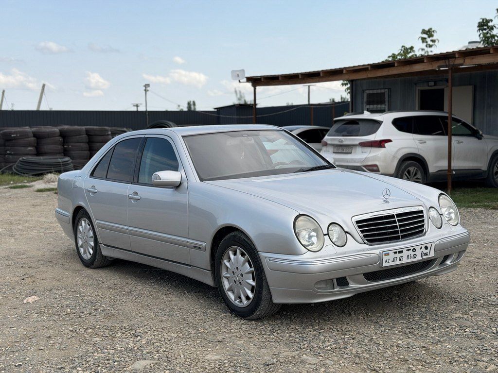 Mercedes E 240, 2.4 L, 2000 il, 446 000 km — Avtomobillər, Quba (3)