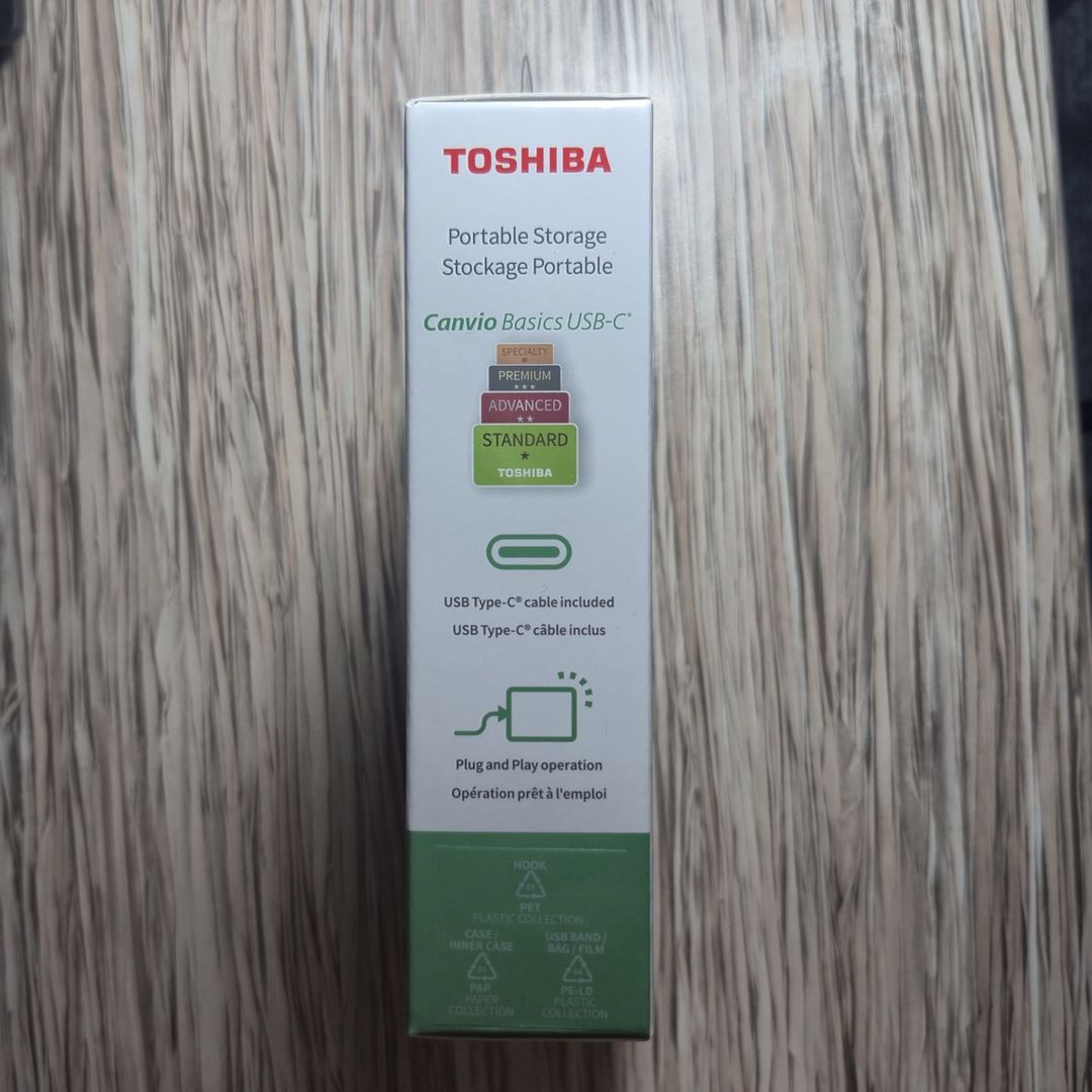 Xarici HDD 4TB Toshiba Canvio Basics (Usb-c) — Kompüterlər və noutbuklar, Bakı (3)