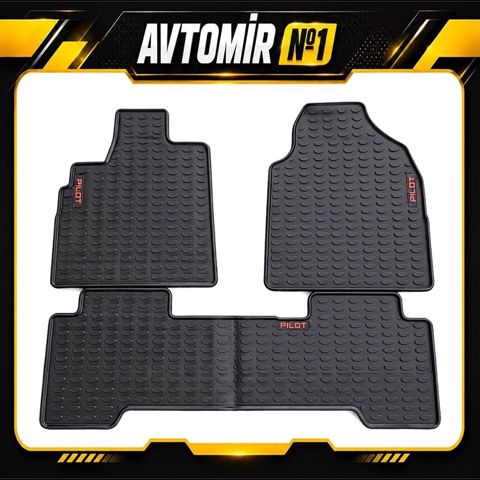 Honda Pilot 2008-2015 üçün salon rezin ayaqaltı Honda Pilot 2008-2015 — Bakı