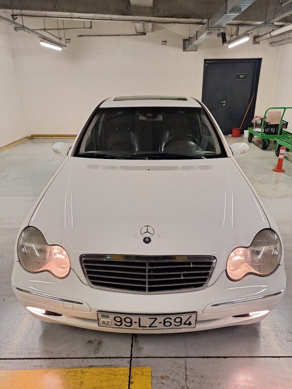 Mercedes C 240, 2.6 L, 2003 il, 256 380 km 00-ID-065 — Avtomobillər, Gəncə (3)