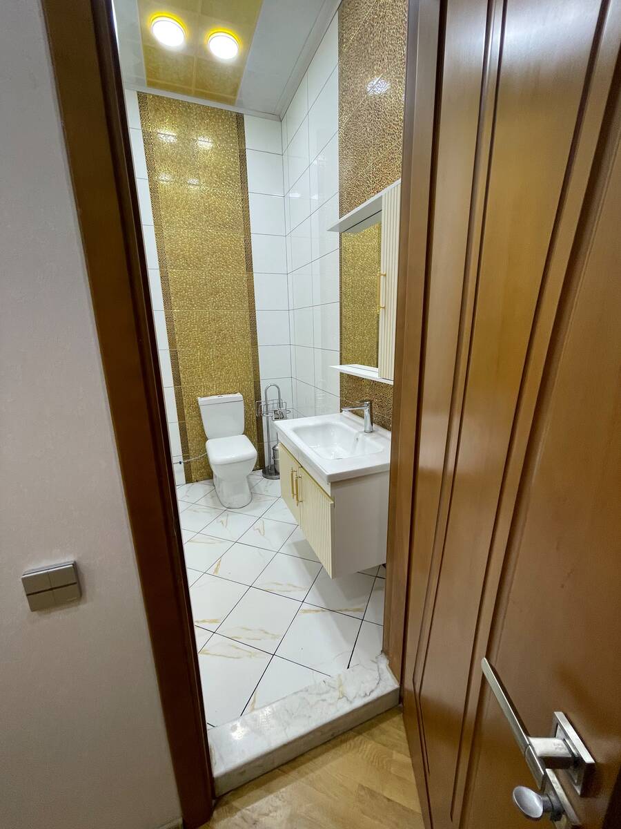 İcarəyə verilir 4 otaqlı yeni tikili 210 m² — Mənzil, Bakı (9)
