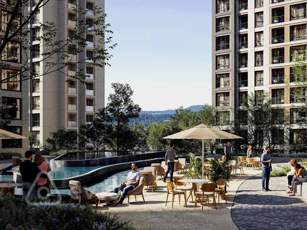 1 otaqlı mənzil, 54 m², Mayak Residence — Mənzil, Bakı (2)
