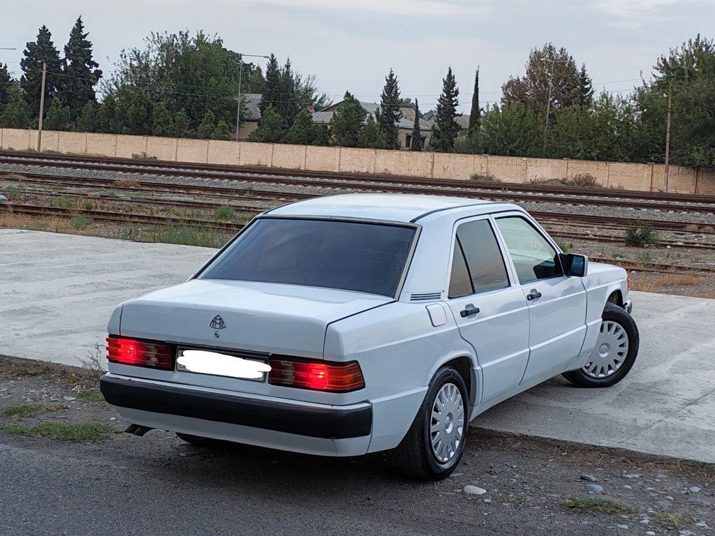 Mercedes 190, 2.0 L, 1991 il, 214 518 km — Avtomobillər, Bərdə (8)