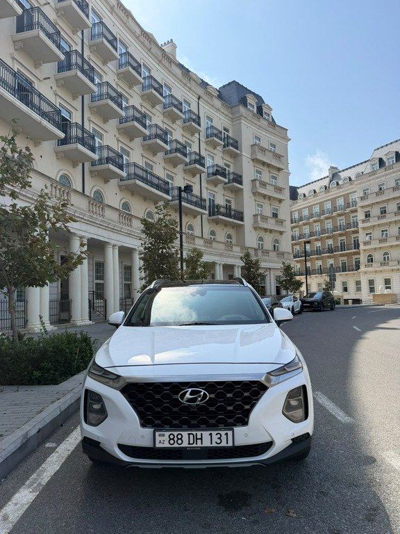 Hyundai Santa Fe, 2.0 L, 2018 il, 156 000 km 88-DH-131 — Avtomobillər, Bakı (3)