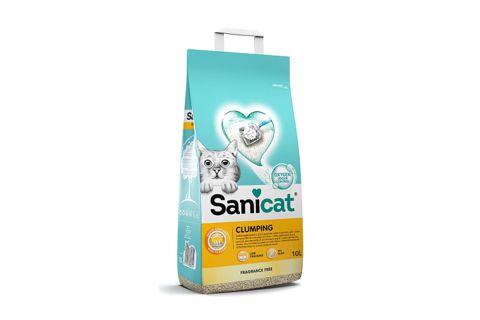 Pişik tualeti üçün doldurucu Sanicat Clumping, topalanan, 10 l — Bakı