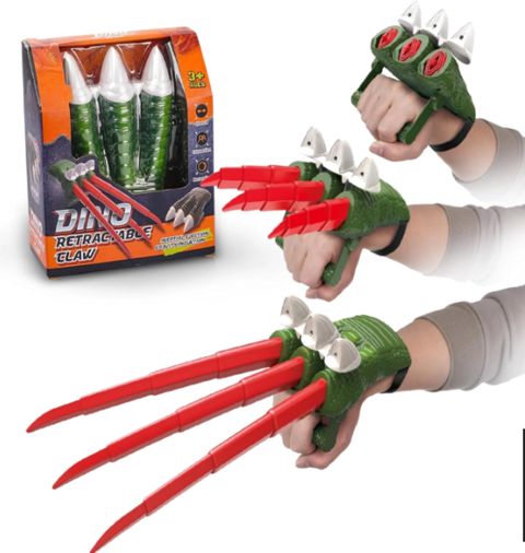 Oyun dəsti WTF Dino Retractable Claw White, 3+yaş — Bakı