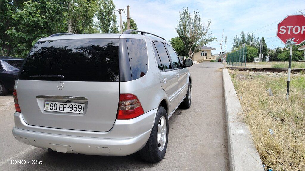 Mercedes ML 320, 3.2 L, 2001 il, 392 618 km 90-EF-969 — Avtomobillər, Şamaxı (9)