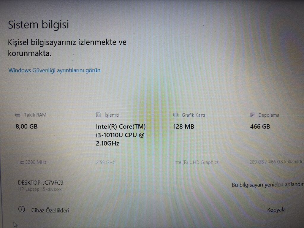 HP Laptop 15-dw1xxx noutbuku - Prosessor: Intel Core i3-10110U, 2.10 — HP, Salyan (3)