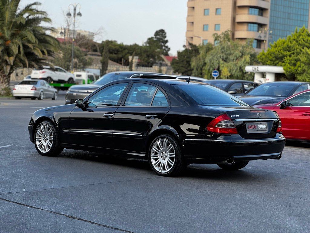 Mercedes E 230, 2.5 L, 2007 il, 280 000 km — Avtomobillər, Bakı (7)