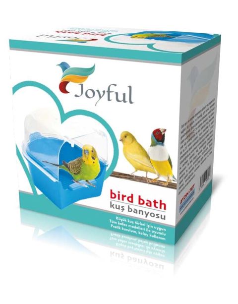 Quş qəfəsi üçün vanna Joyful, palstik — Bakı