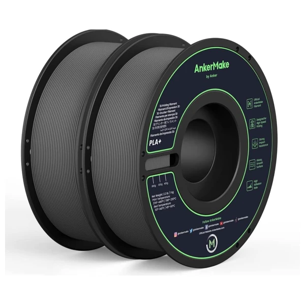 AnkerMake V6110191, 2Pcs, PLA+ 3D Gray — Bakı
